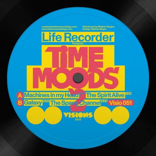 Time Moods EP 2 / Visions Recordings /Visio 051 - 2023 - 12"(Clips)
