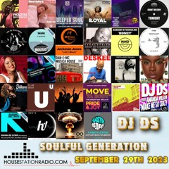 SOULFUL GENERATION BY DJ DS (FRANCE) HOUSESTATION RADIO SEPTEMBER 29TH 2023 MASTER