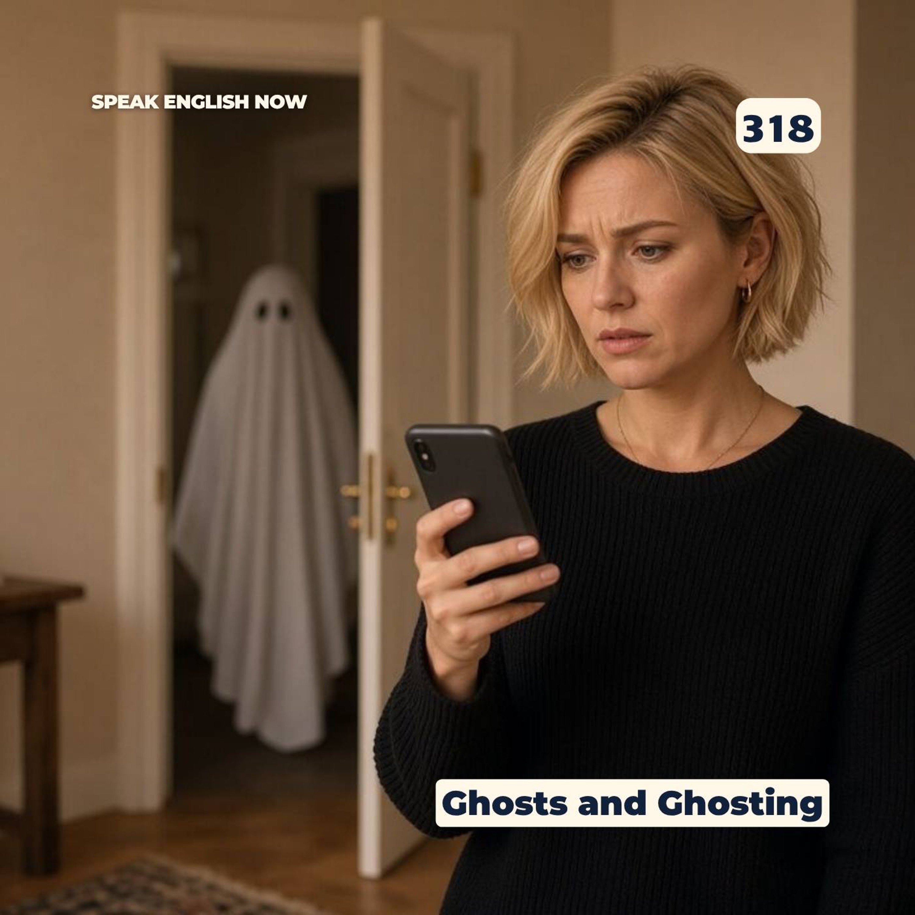 #318 Ghosts, Ghosting — Halloween 2024 episode artwork