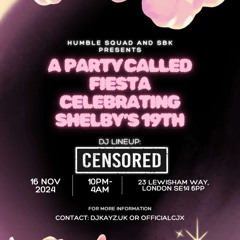 A Party Called Fiesta - Warm Up Set (LIVE AUDIO) - DJ HPR Hosted by Shakks Da Host