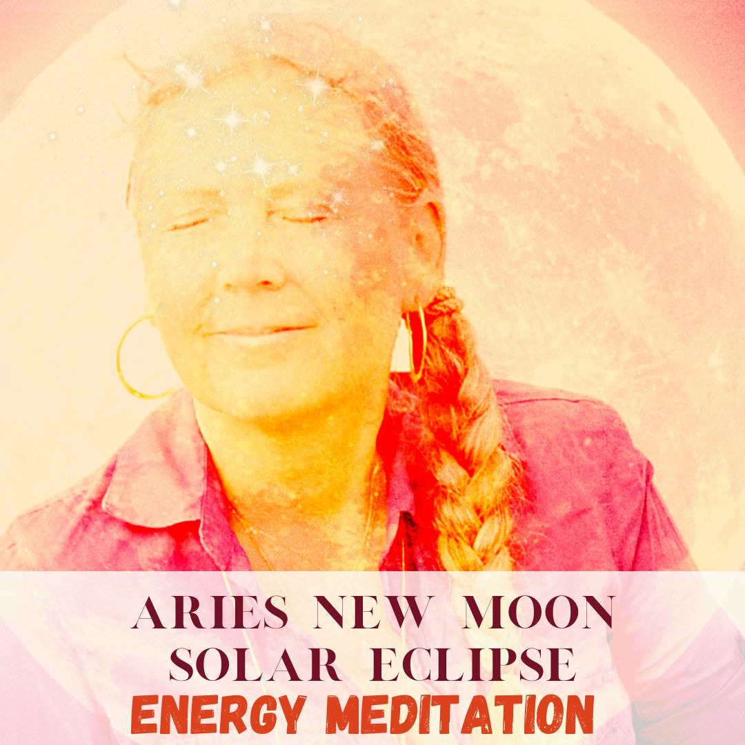Stream Embrace life with Aries New Moon Solar Eclipse energy meditation ...