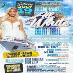 Prince Royal/ Steelie/ Trigga Half Krazy 7/25 (All White )