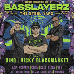 Nicky Blackmarket & The Ragga Twins - Toxicity Sounds @ The Steel Yard