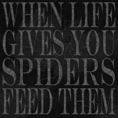 when life gives you spiders
