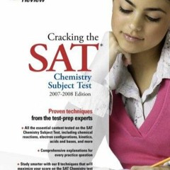 Book Cracking the SAT Chemistry Subject Test, 2007-2008 Edition (College Test
