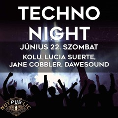warmup to techno night @ Mosonmagyaróvár (hu)