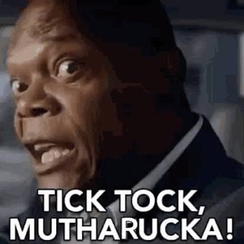 Hurry up and shake it fast