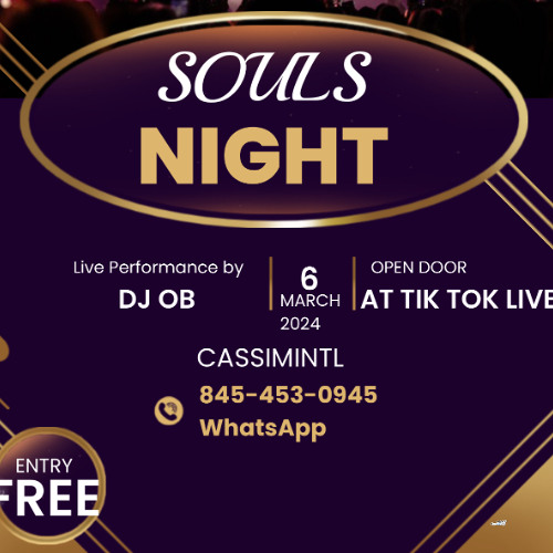 SOULS NIGHT WITH DJ OB