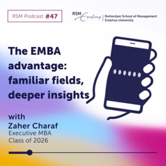 The EMBA advantage: familiar fields, deeper insights - with Zaher Charaf