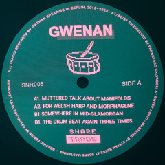PREMIERE : Gwenan - For Welsh harp and Morphagene (Snaretrade Records)