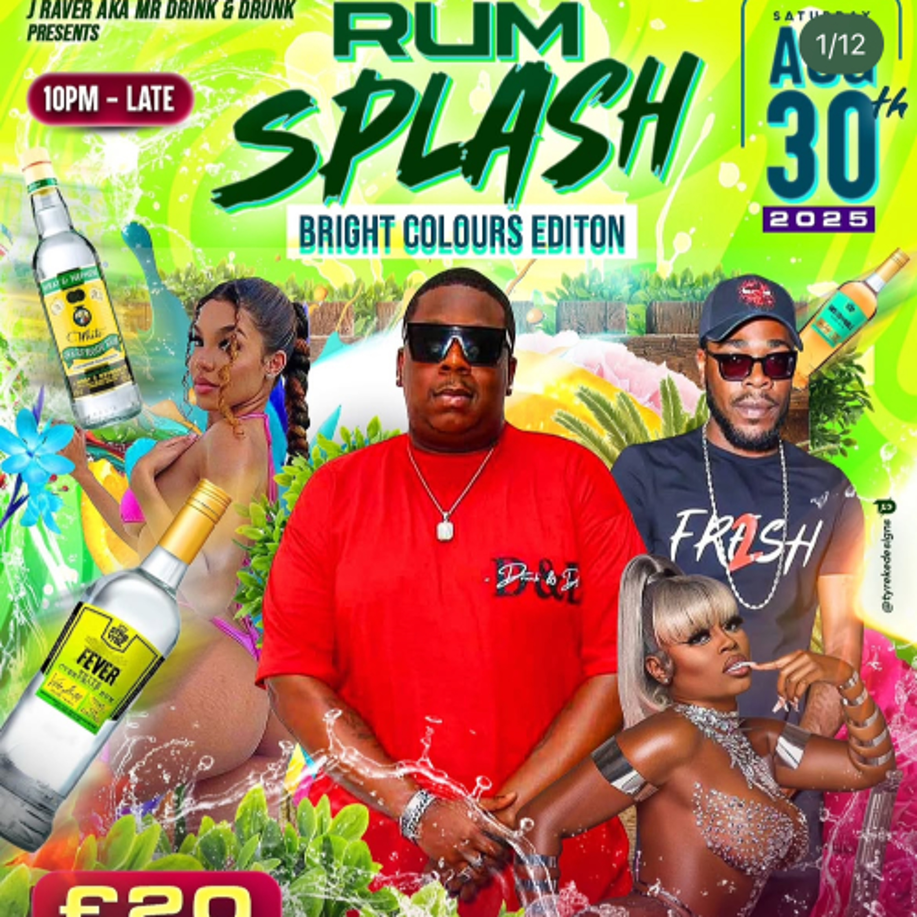 RUM SPLASH - DJTRIZZY X ITSDJSHORTMAN episode artwork