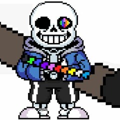 Corrupting Paint Through The Skull - UnderTale : DDD (DDD!Sans!Ink)