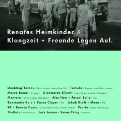 Gianmarco Silvetti closing set at Renates Heimkinder x KLANGZEIT - 06.03.2020
