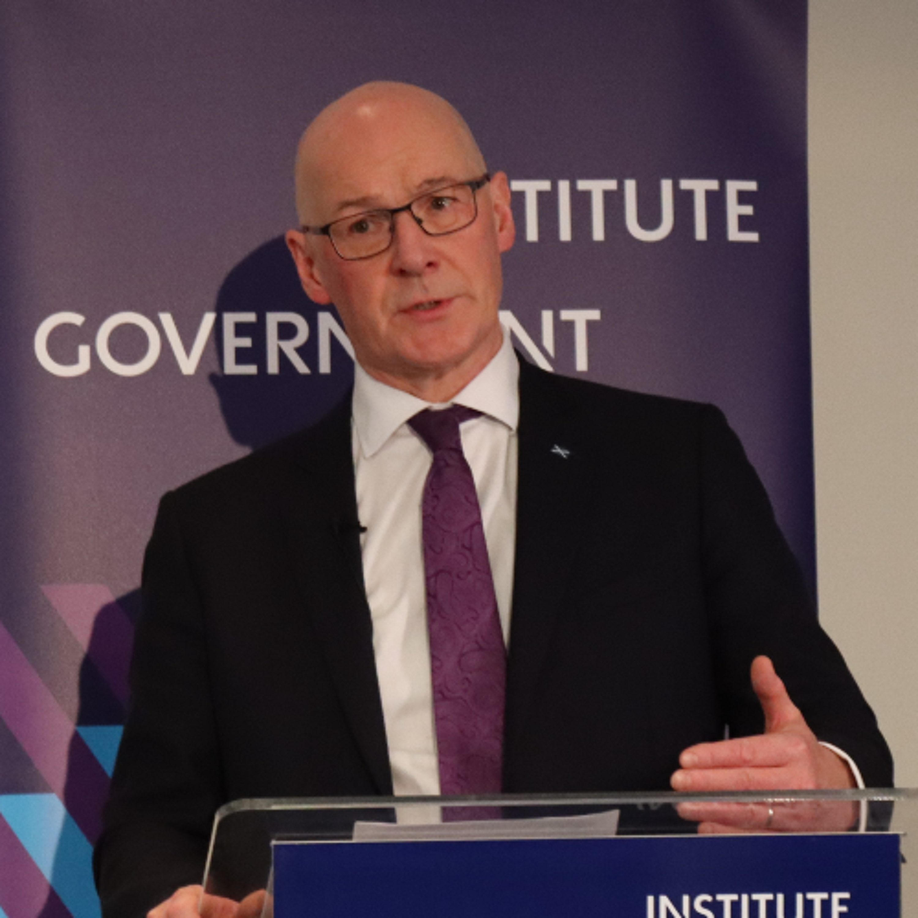 In conversation with John Swinney MSP, First Minister of Scotland