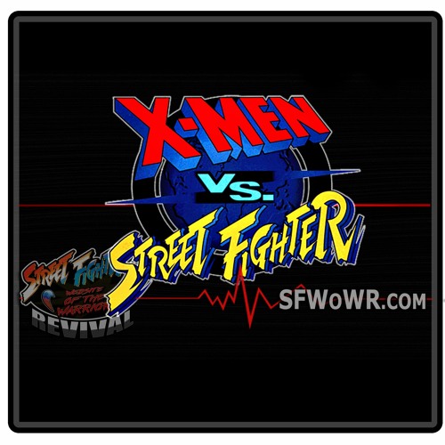X-Men vs. Street Fighter - 3D Shadow Box Frame (9 x 9) Gaming Art