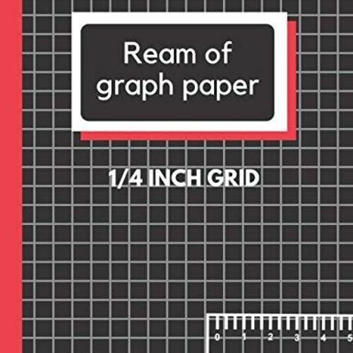 Graph Paper 1/4 inch