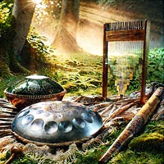 432Hz Persian Santoor + Handpan +Didgeridoo Meditation