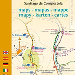 [READ] EPUB 📂 Camino de Santiago Maps: St. Jean Pied de Port - Santiago de Compostel