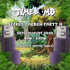 DJ Incision - Timebomb Secret Party 30-08-25