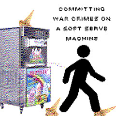 Committing random acts of vandalism on a soft serve machine