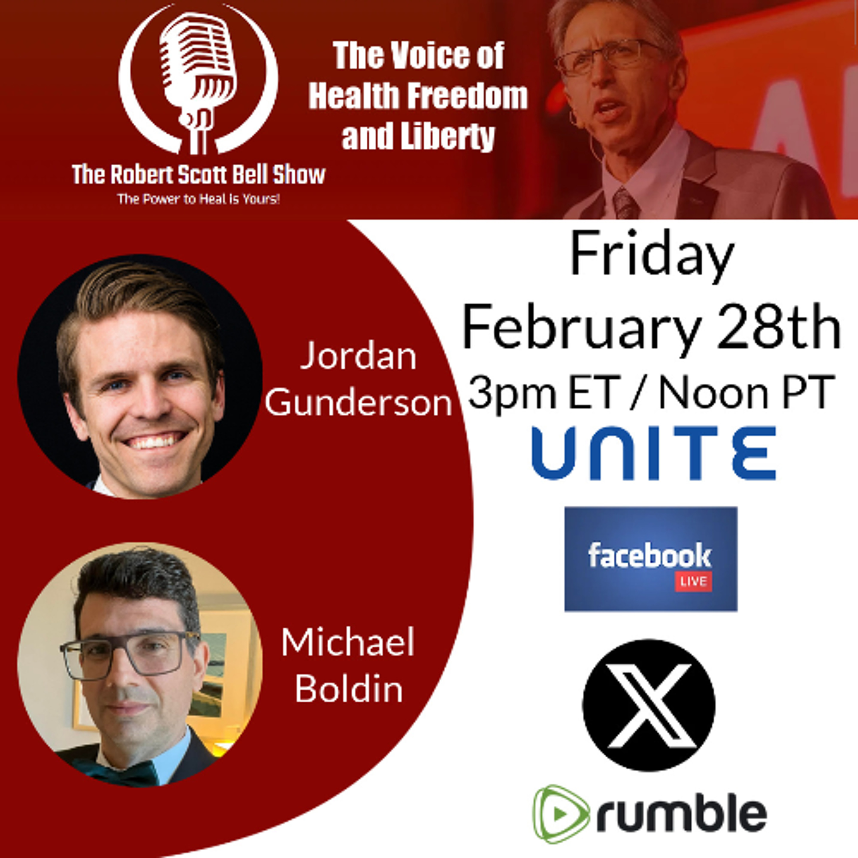 Flu Jab Delay, Baby COVID Shots, Jordan Gunderson, Health Saves, HMCTN, Michael Boldin, 10th Amendment Center, Nullification - The RSB Show 2-28-25