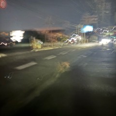 轢かれそうになる交差点