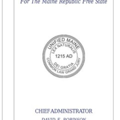 [Get] EBOOK 🖊️ Handbook Of The Unified Maine Common Law Grand Jury: For The Maine Re