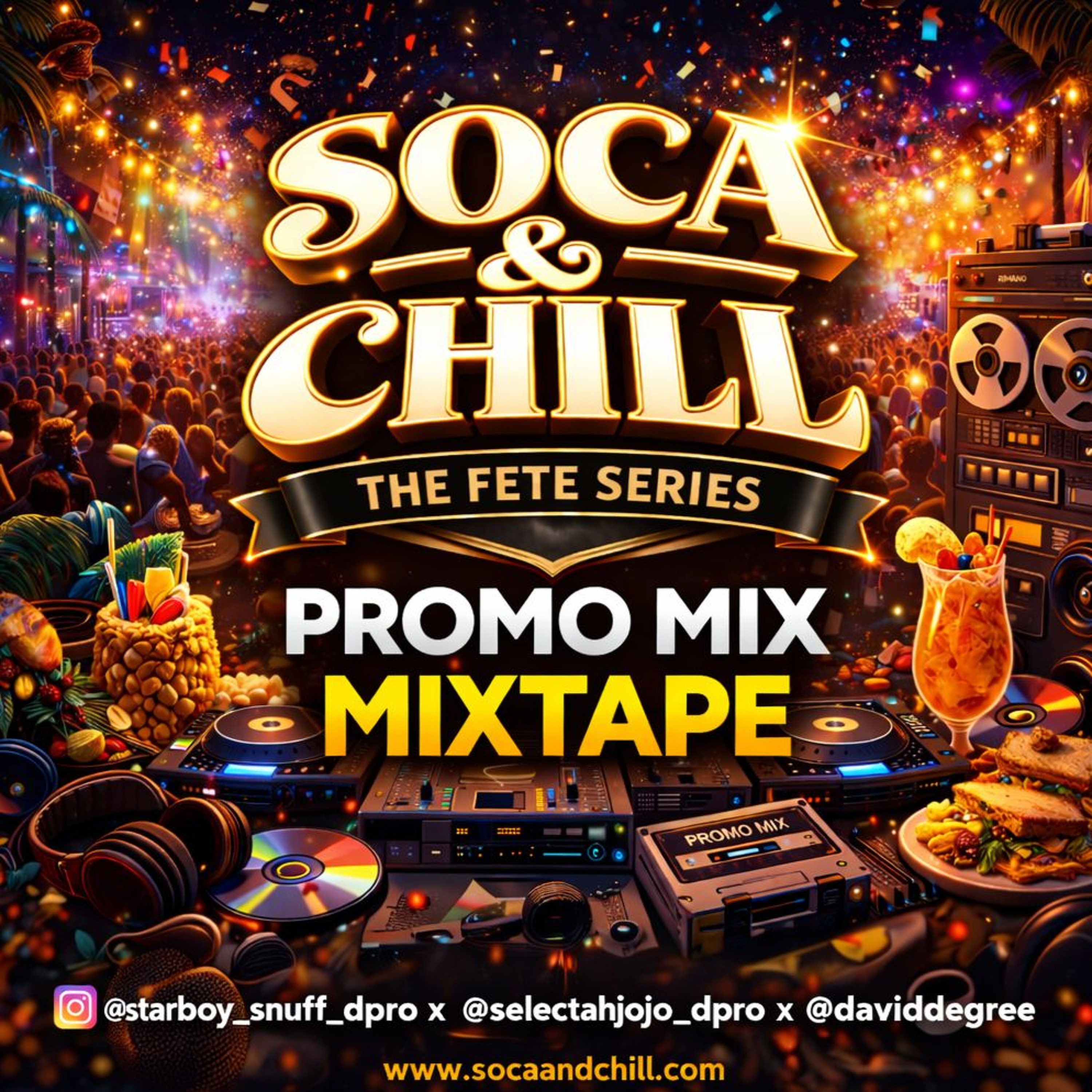 soca and chill - Tropical Escape  promo  - David Degree x Starboy Snuff x JoJo