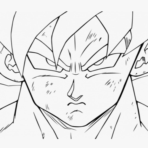 How to Draw Goku Side View Easy Step-by-Step Tutorial-saigonsouth.com.vn