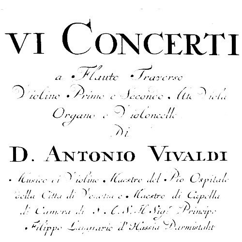 'Il Gardellino' Flute Concerto in D major | Vivaldi