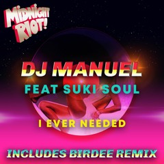 DJ Manuel featuring Suki Soul - I Ever Needed - Birdee Remix (teaser)
