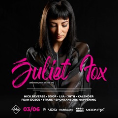 LIIA @ WeLove supporting Juliet Fox 03.06.22