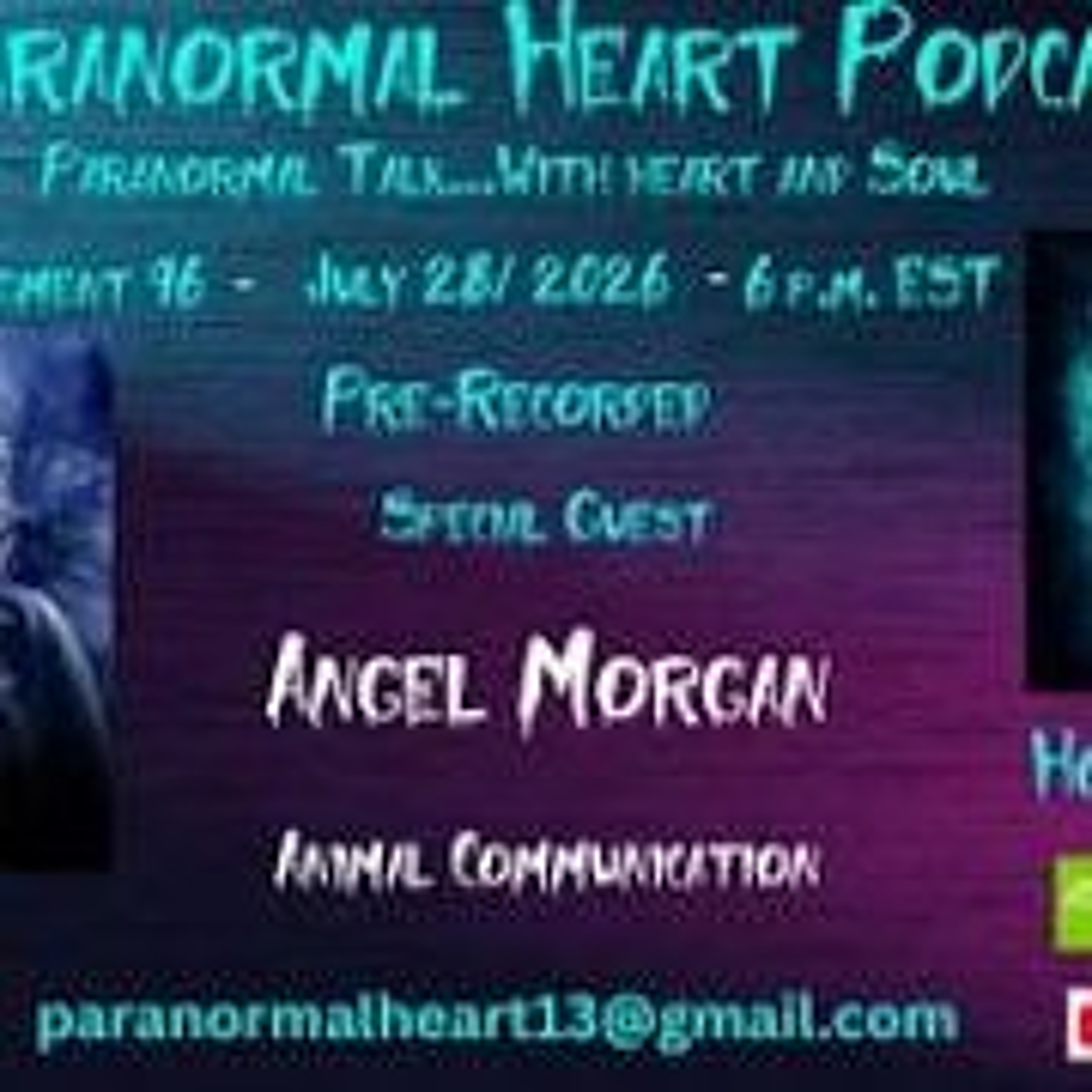 Paranormal Heart- Pet Communication with Angel Morgan episode artwork