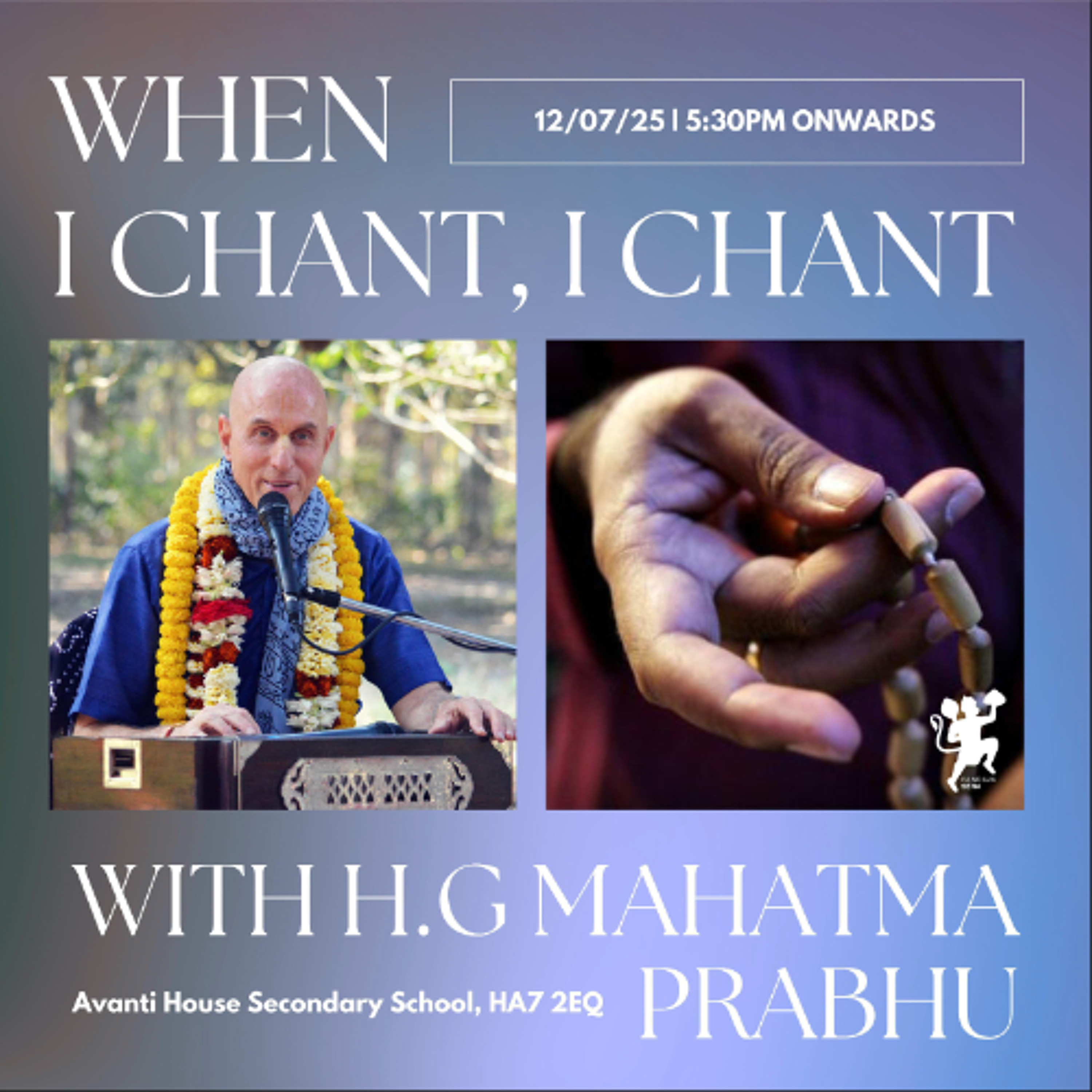 Talk + Kirtan - H.G Mahatma Prabhu - When I Chant, I Chant episode artwork