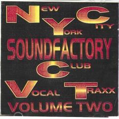 New York City Sound Factory Vocal Club Traxx Vol.2 CD/PROMO