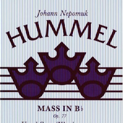 VIEW PDF 📙 Mass in B flat: Vocal score by  John Eric Floreen &  Johann Nepomuk Humme