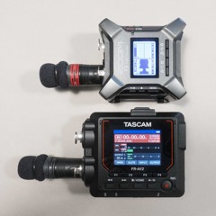 TASCAM FR-AV2 Vs. ZOOM F3 - NORMALIZED On -3dB