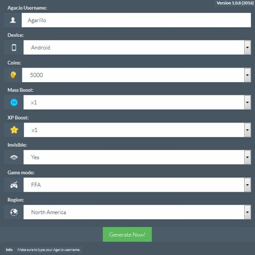 Agario Hack Cheats God Mode, Speed, Points, Invisibility