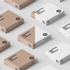 Kasten Mockup Free Download Kostenlos Downloaden
