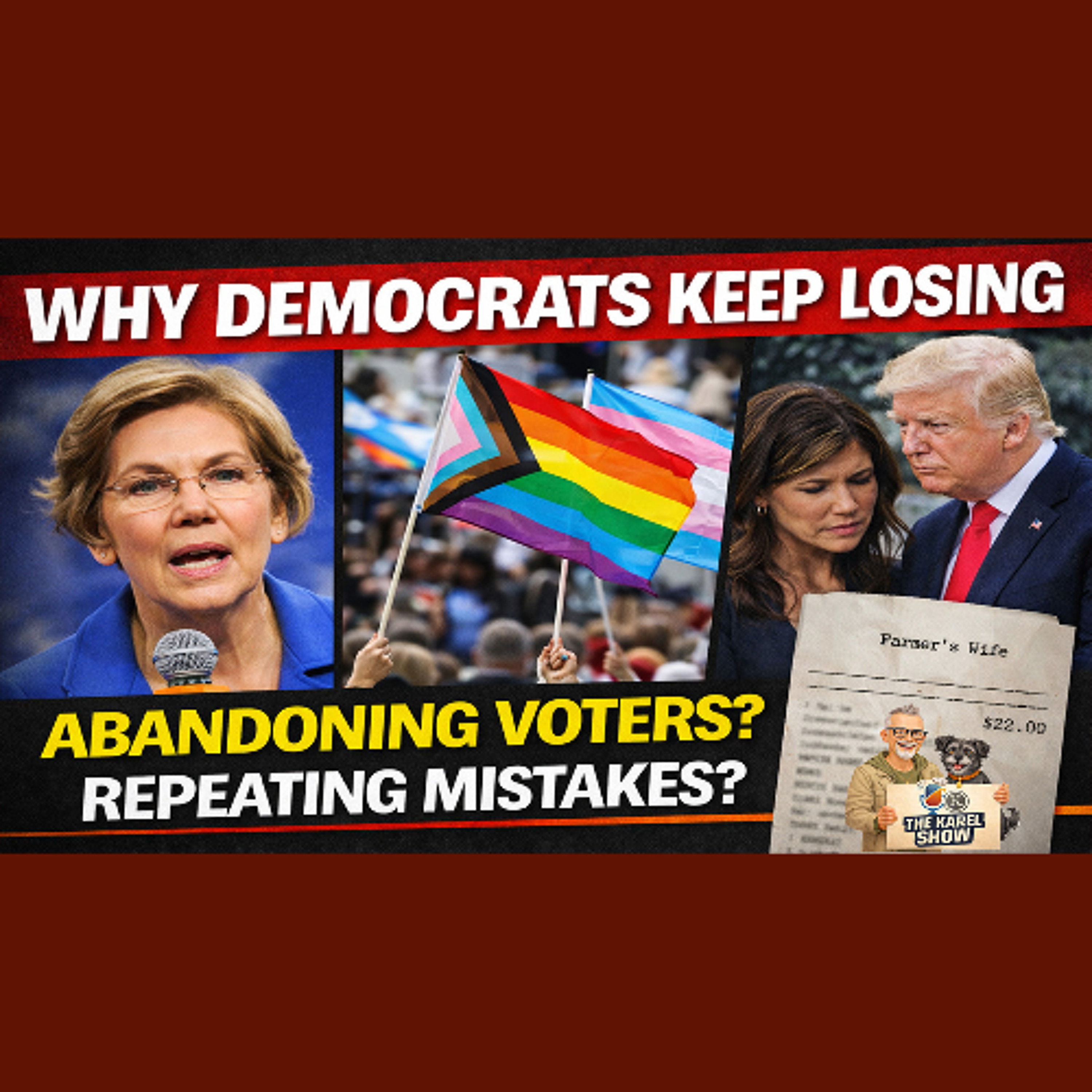Why Democrats Keep Losing: Abandoning Voters, Misreading Power & Repeating the Same Errors