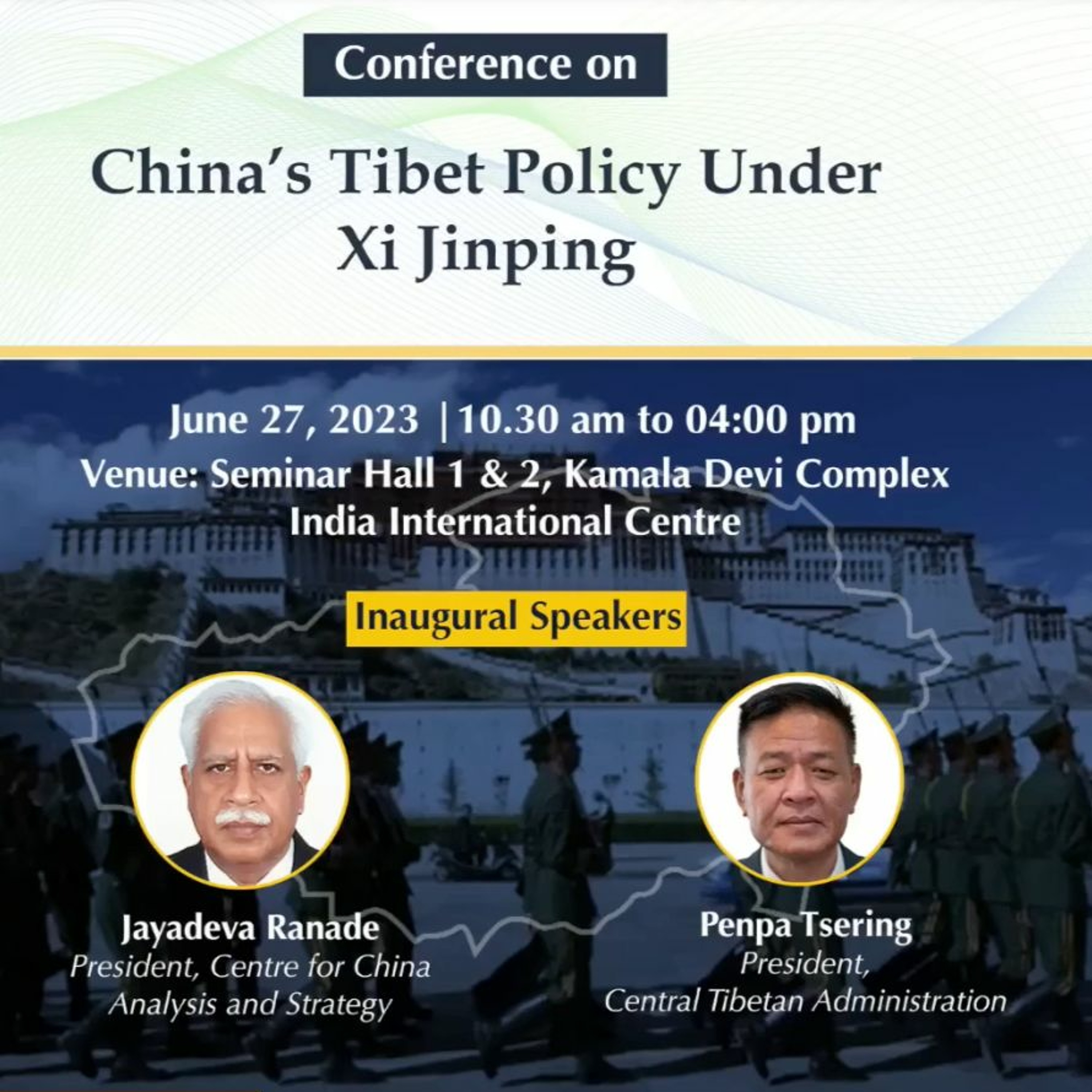 Sikyong Penpa Tsering Addresses Conference On "China's Tibet Policy Under Xi Jinping" episode artwork