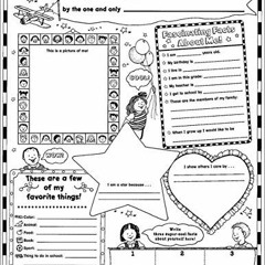 GET EBOOK EPUB KINDLE PDF Instant Personal Poster Sets: Read All About Me: Big Write-