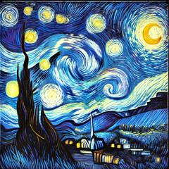 La nuit étoilée