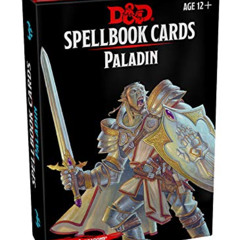 free EPUB 💗 Spellbook Cards: Paladin (Dungeons & Dragons) by  Dungeons & Dragons [PD