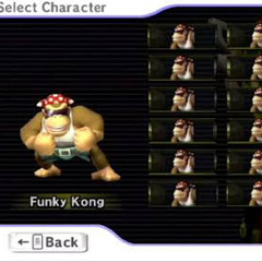 Funky Kong on DK Mountain