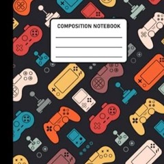 🥝[Read-Download] PDF Composition Notebook Video Game Player Colorful Wide Ruled Lined Paper 🥝
