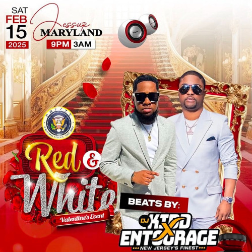 PREZZY RED & WHITE 2025 @DJENTOURAGE_NJFINEST @DJKIDD_NJF