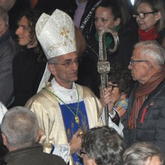 Misa polnoćka u osječkoj konkatedrali - mons. Ivan Ćurić