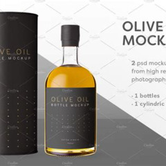 Oil Bottle Mockup Free Download Kostenlos Downloaden