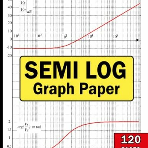 VIEW [EPUB KINDLE PDF EBOOK] Semi Log Graph Paper: Logarithmic Graph Paper for Studen